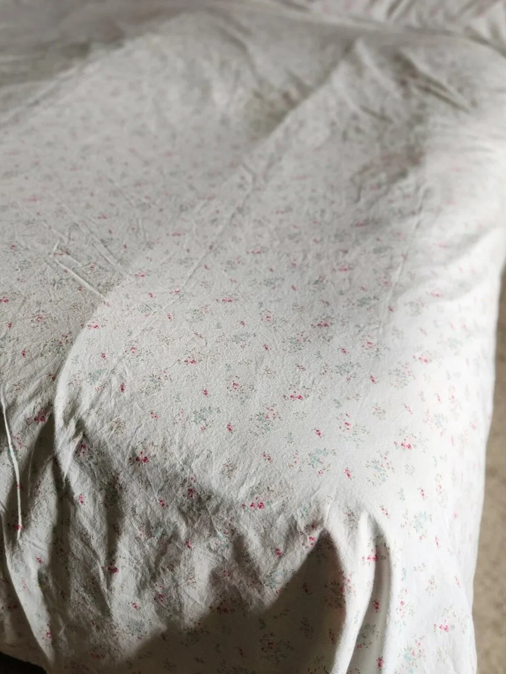 Rachel Ashwell Simply Shabby Chic Belle Hydrangea Blue KING Duvet Cover 104 X92